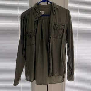 American Eagle button up